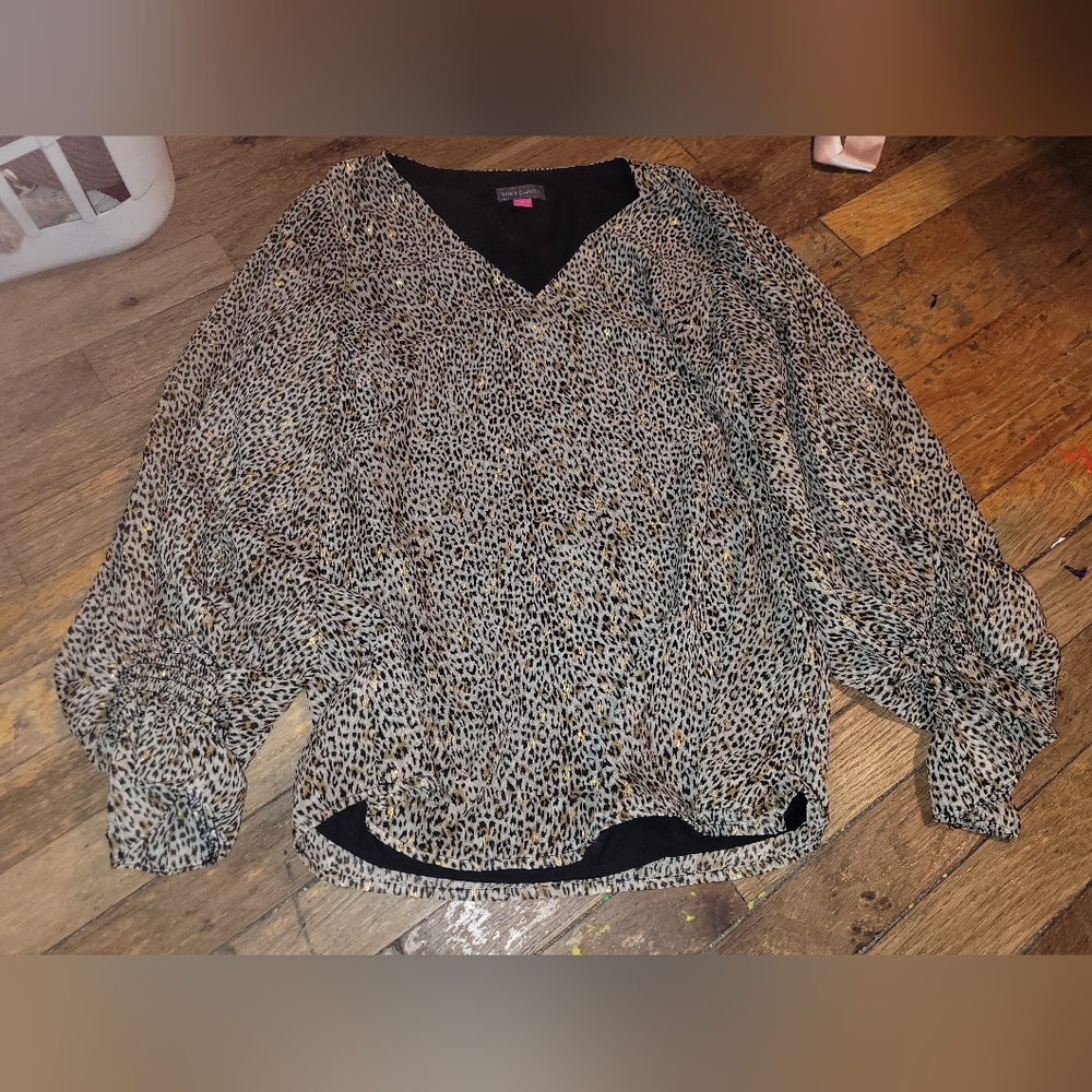 Leopard Print Blouse